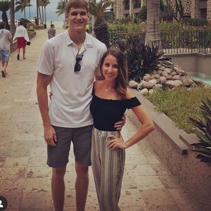 Fun, black and white pants